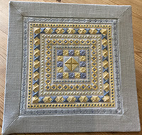 Needlepoint Border Circuits Design