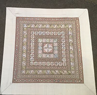 Needlepoint Border Circuits Design