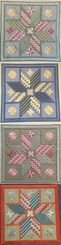 Needlepoint Sudbourne Mixed Threads Designs from All Stitched Up